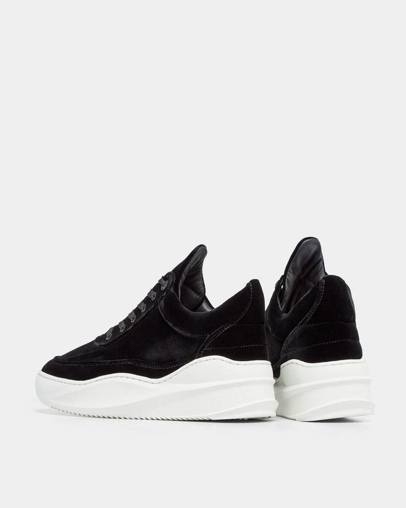 Entry Luxury Low Top Sky Velvet Black 3