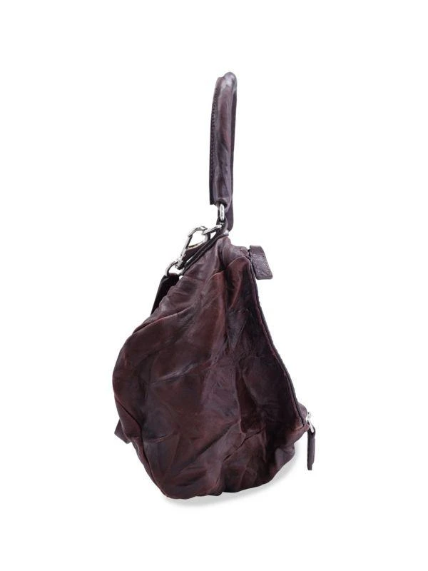 Givenchy Givenchy Small Pandora Bag In Burgundy Crinkled Leather 3