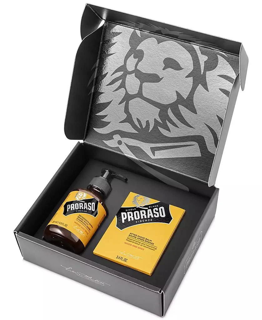 Proraso 2-Pc. Beard Care Set For New Or Short Beards - Wood & Spice Scent 3