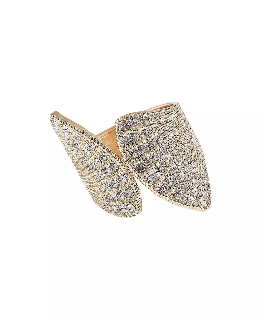 SOHI Crystal Fan Cuff Bracelet