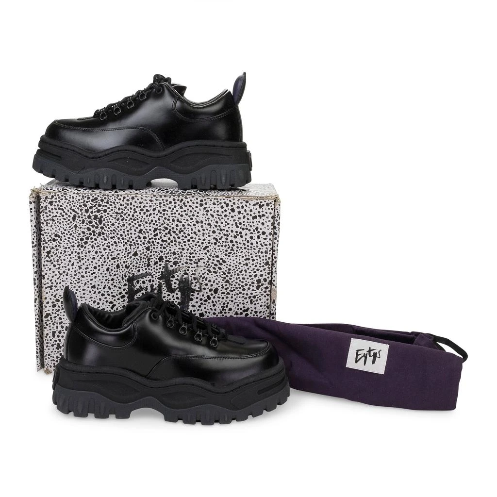 Eytys ANGEL LEATHER BLACK SNEAKERS 3