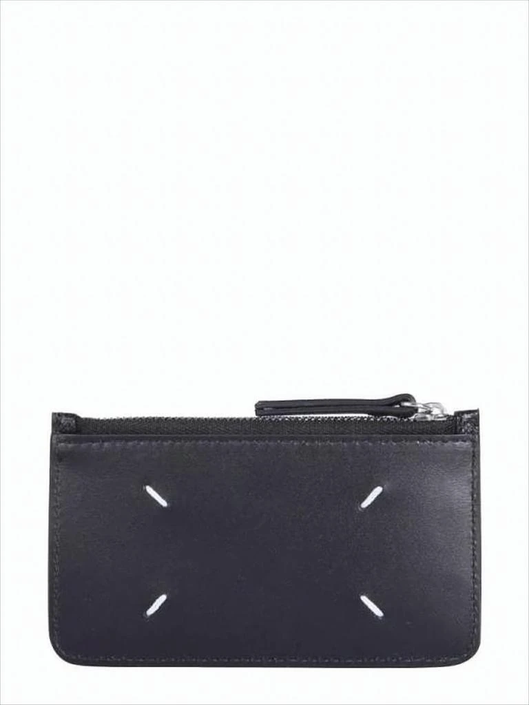 MAISON MARGIELA Textured Calf Leather Wallet 2