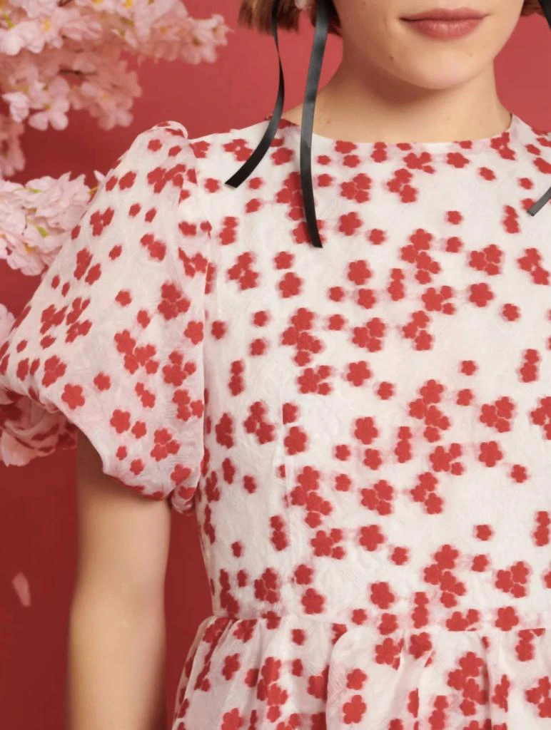 Sister Jane Sister Jane - Dream Sakura Jacquard Mini Dress 5