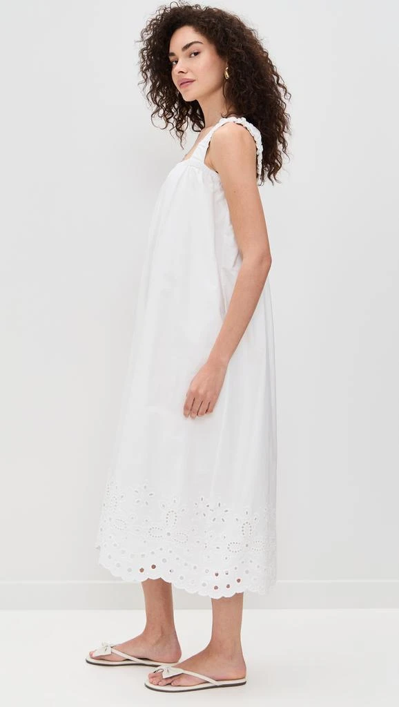 Pixie Market Cotton Eyelet Midi Dress 3