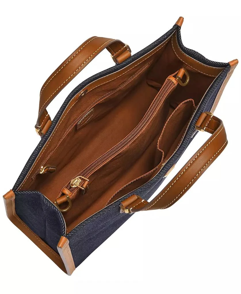Fossil Gemma Denim Small Tote 3