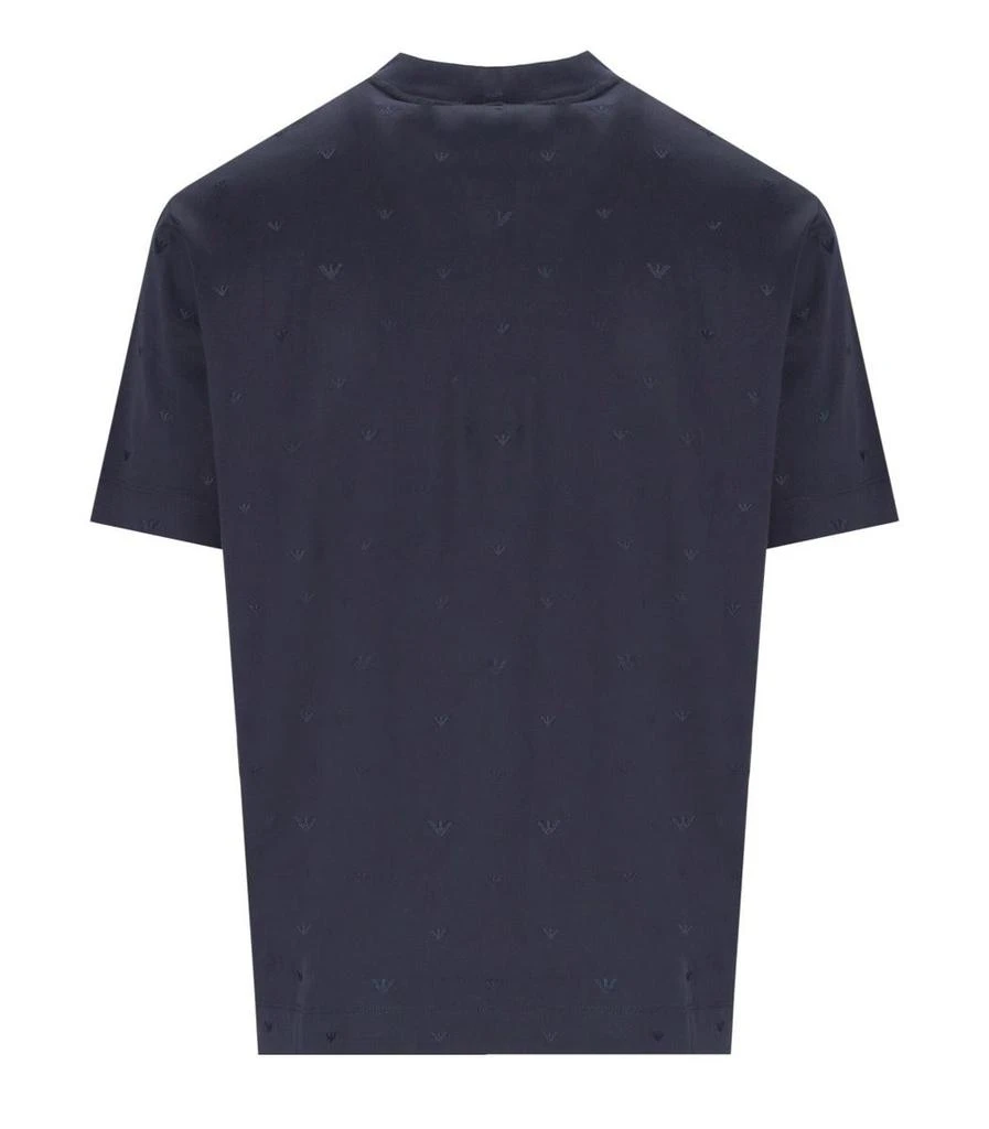 Emporio Armani Emporio Armani Monogram Navy Blue T-Shirt 2