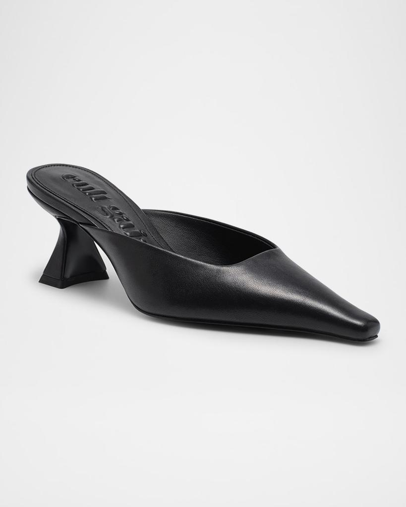 Cult Gaia Aster Leather Mules