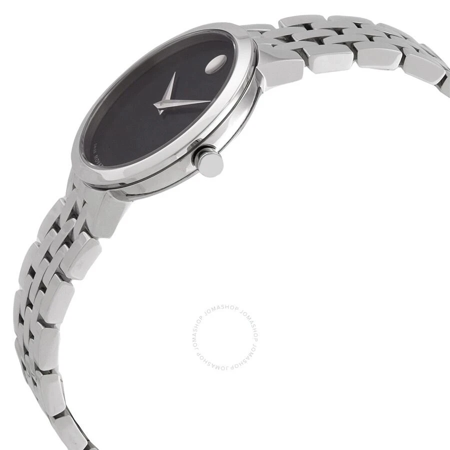 Movado Museum Classic Quartz Black Dial Ladies Watch 0607813 2