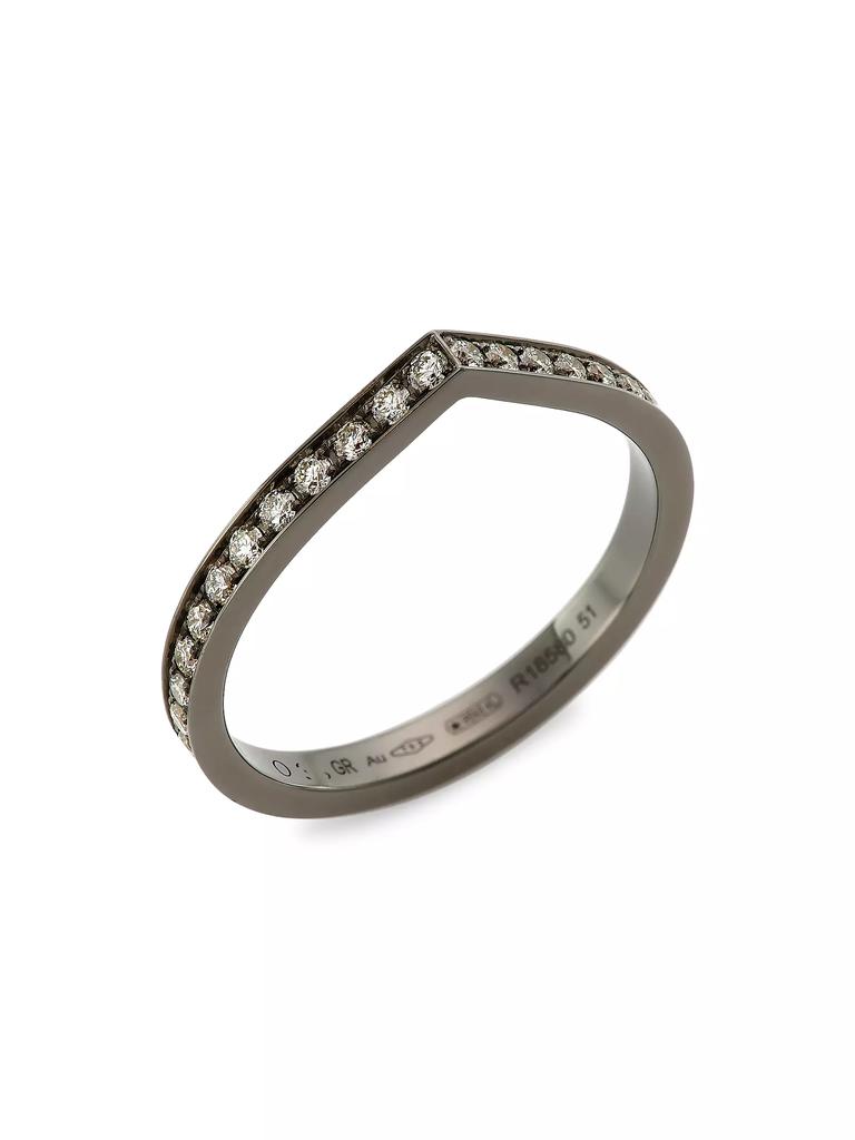 Repossi Antifer Black Platinum & Diamond Ring