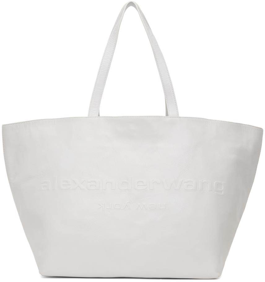 トートバッグ Alexander Wang Heiress Flex Bag Alexander Wang Silver Heiress Flex Bag - Tote Bags - BeyondStyle