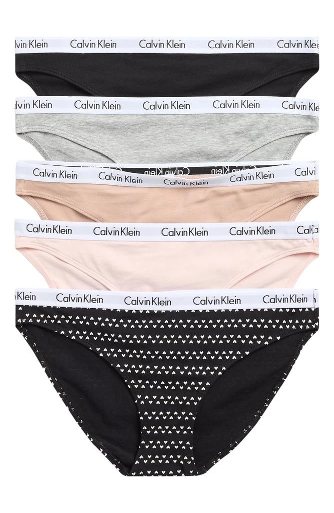 Calvin Klein Logo Bikini - Pack of 5 1