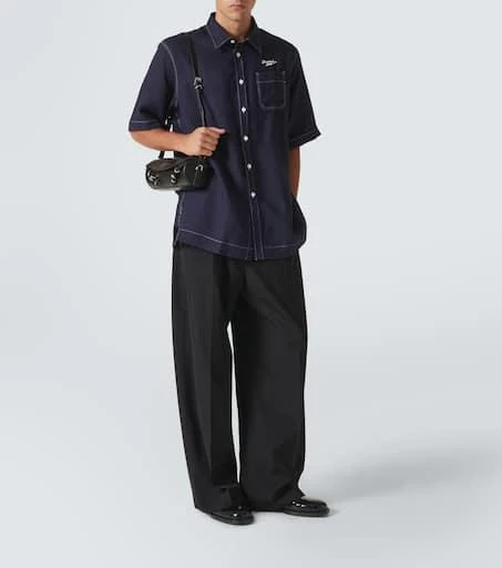 Givenchy Voyou Roller leather shoulder bag 7