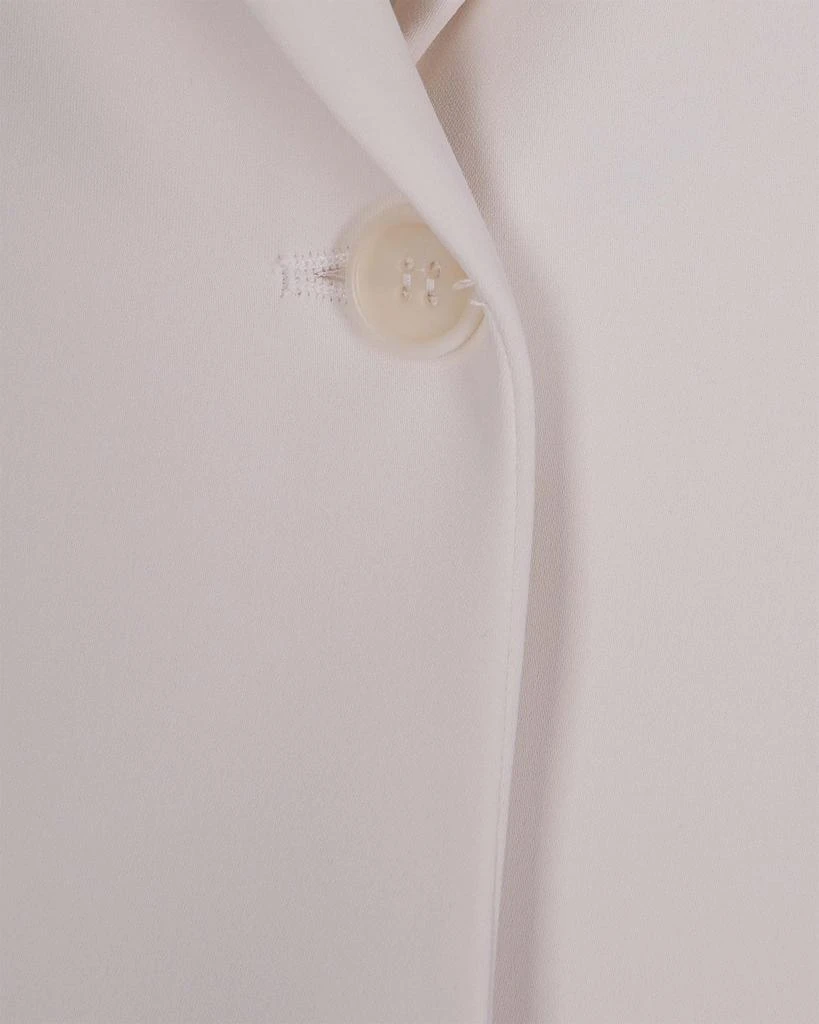 P.A.R.O.S.H. Cream Single-Breasted Blazer 3