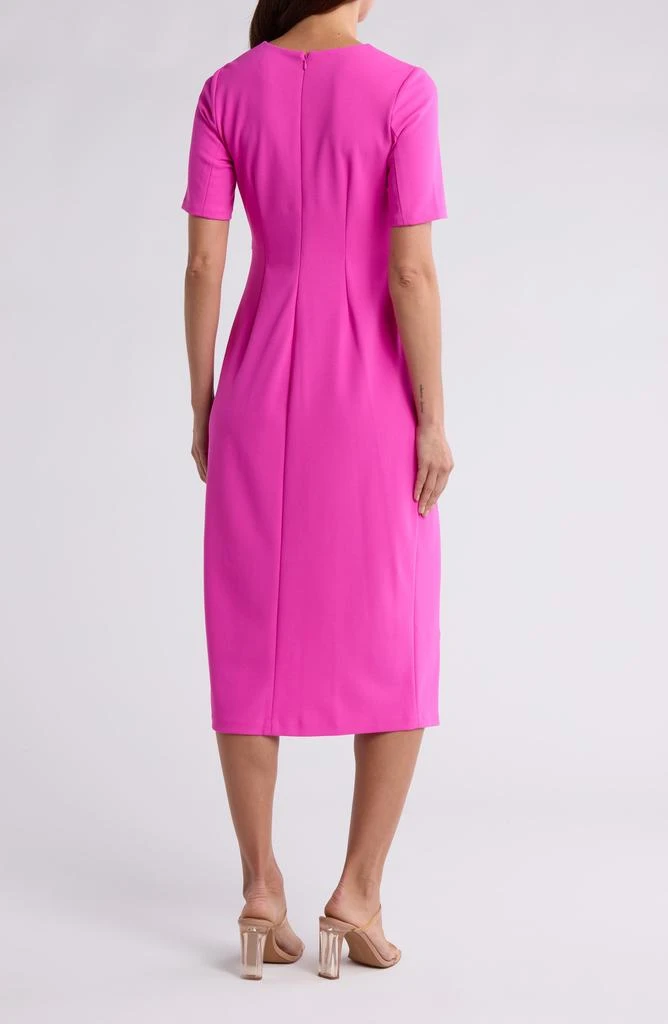 DKNY Ruched Midi Dress 2