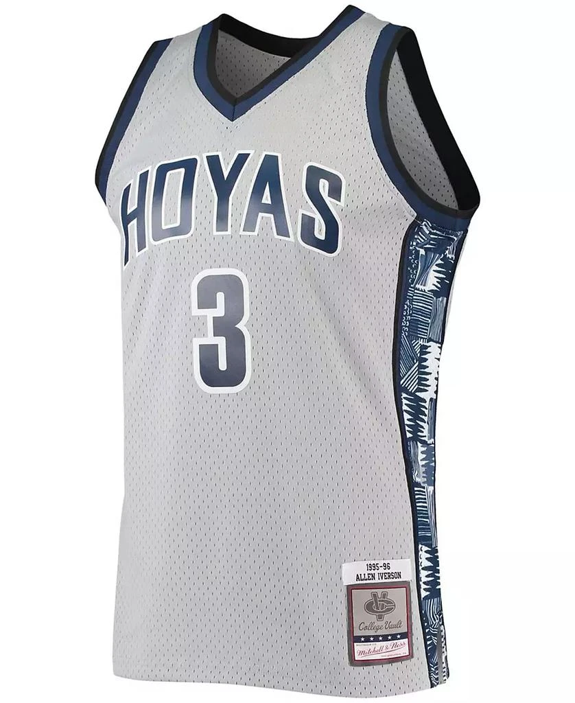 Mitchell and Ness Men's Allen Iverson Georgetown Hoyas 1995-96 Swingman Replica Jersey 3