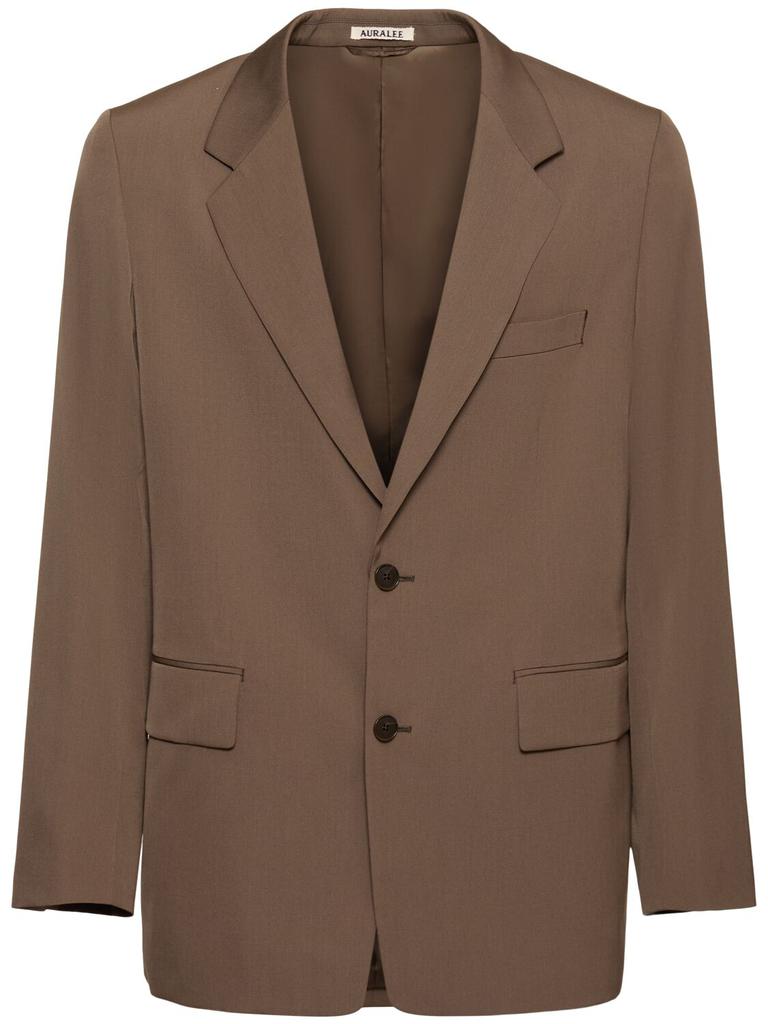 AURALEE Light Wool Max Gabardine Jacket