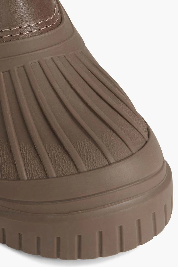 Axel Arigato Cryo leather and rubber rain boots 4