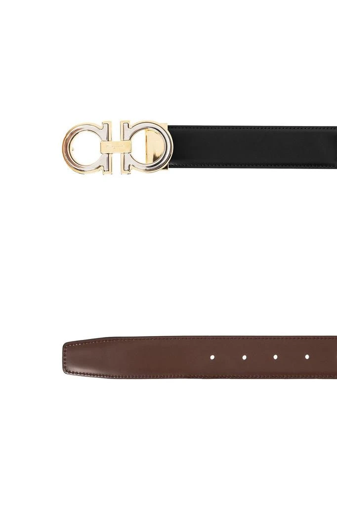 Ferragamo Ferragamo Logo Engraved Gancini-Buckled Belt 3