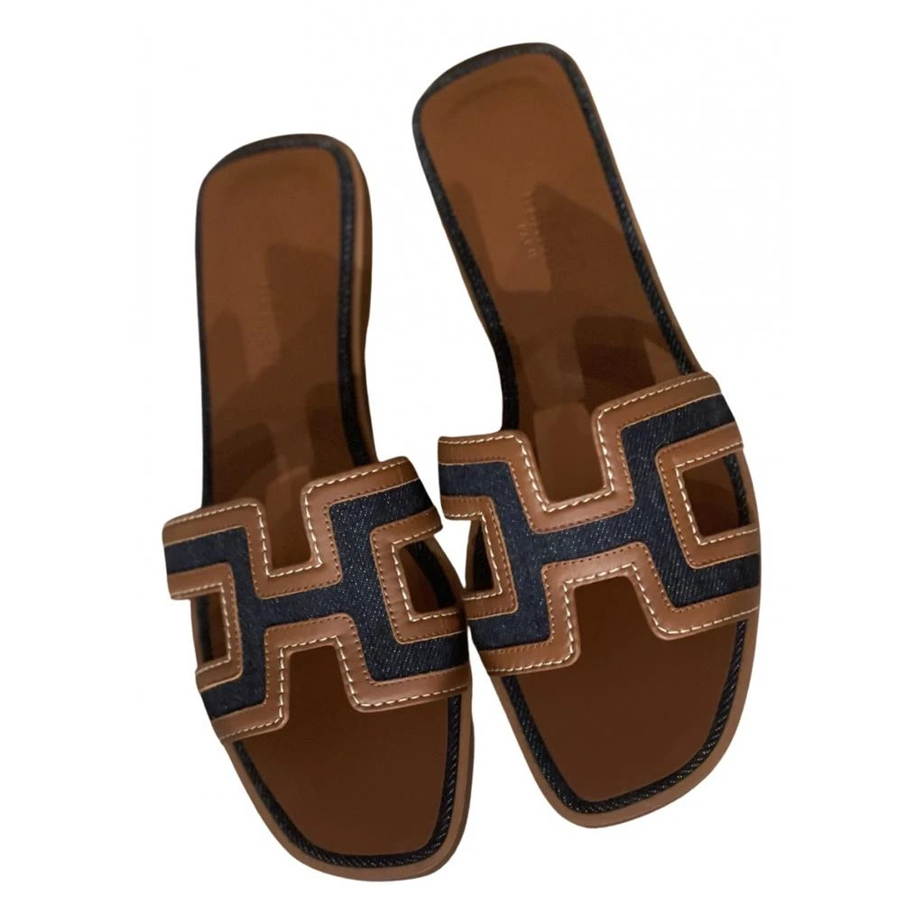 Hermès Hermès Oran leather sandal