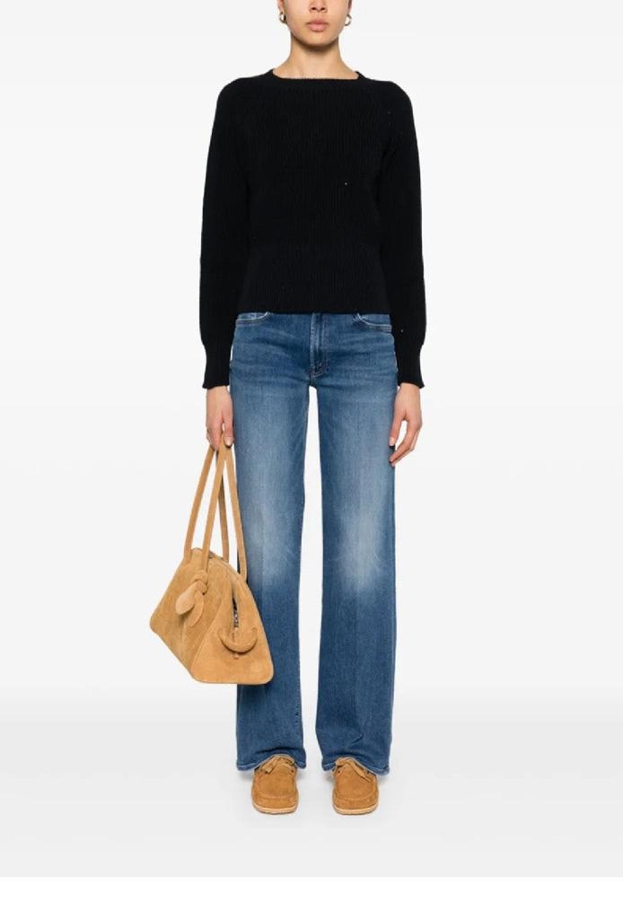 Fabiana Filippi Ribbed Knit Sweater With Fitted Silhouette