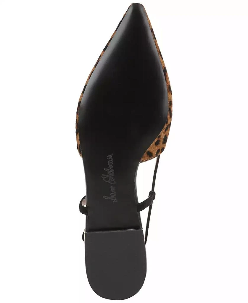 Sam Edelman Women's Cohen Pointed-Toe Slingback Flats 5