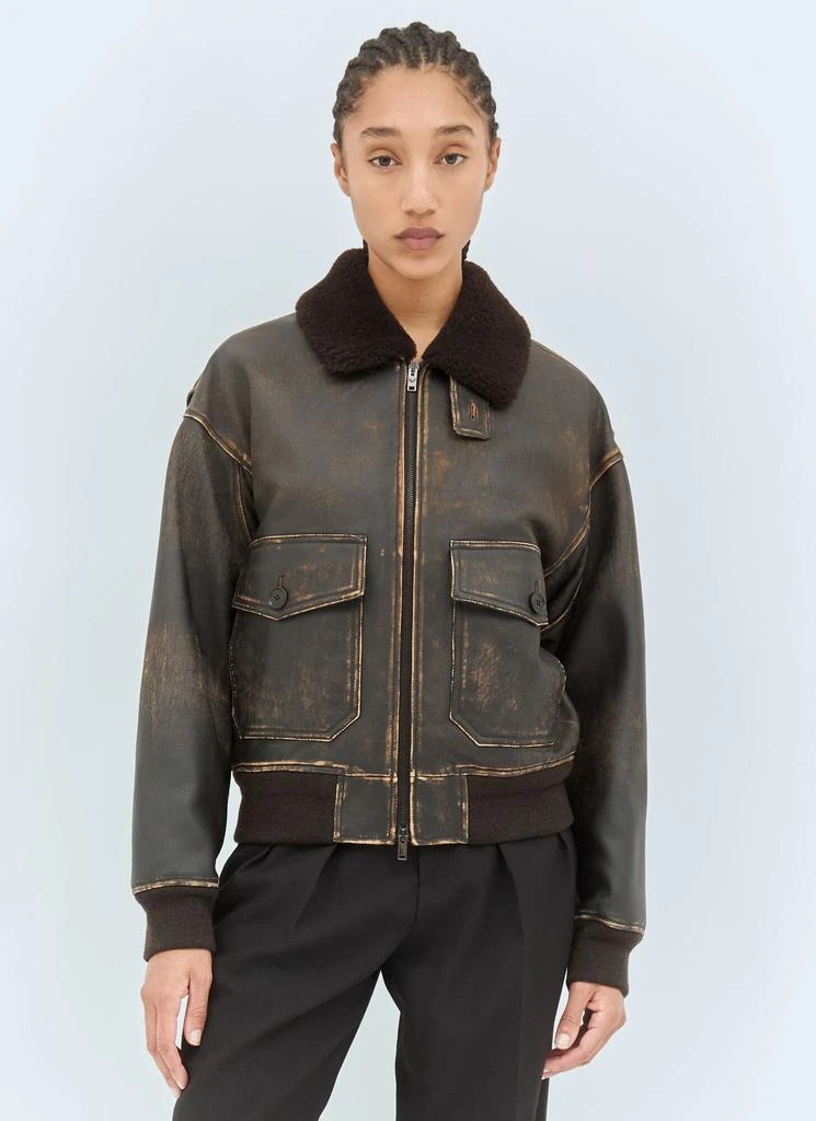 The Row Adonis Leather Jacket 1