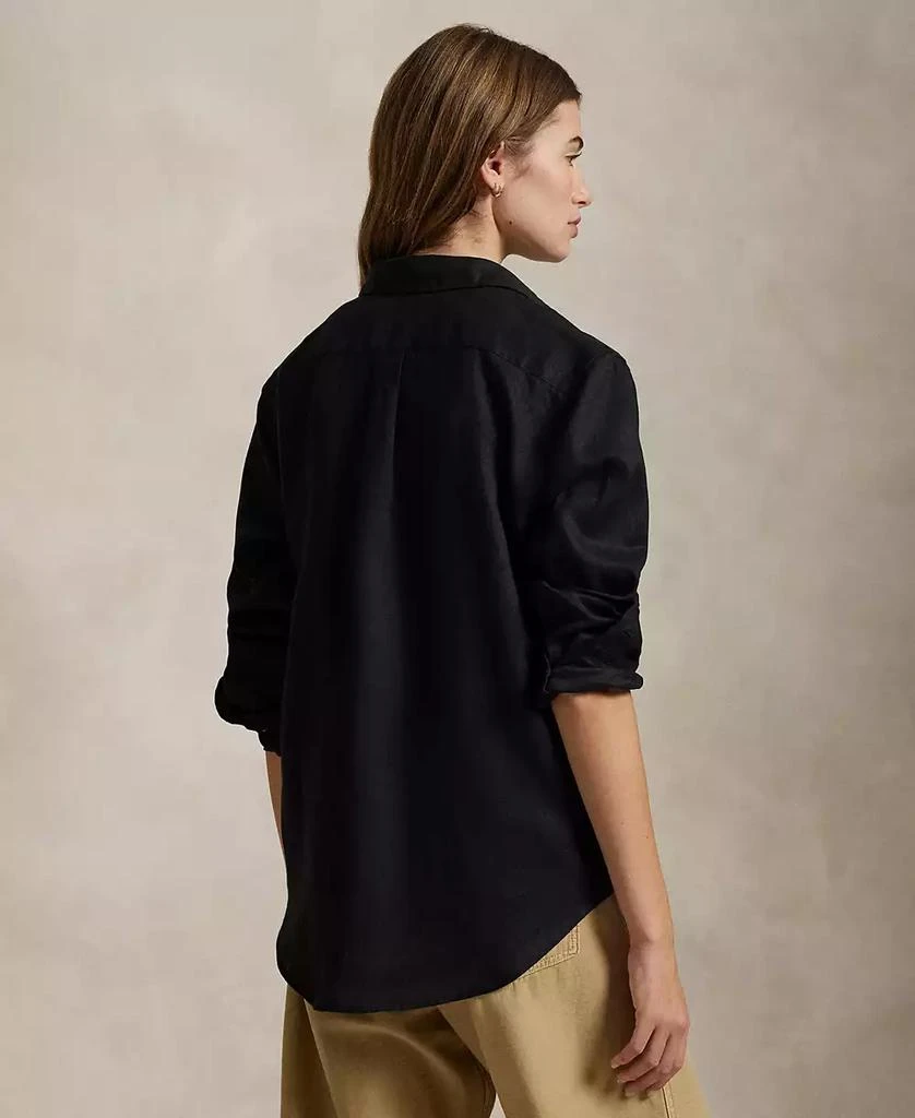 Ralph Lauren Women
s Classic-Fit 100% Linen Shirt 4