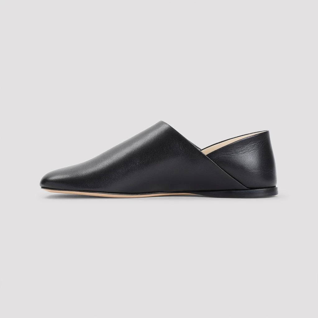 Loewe Black Toy Goat Skin Slippers 4
