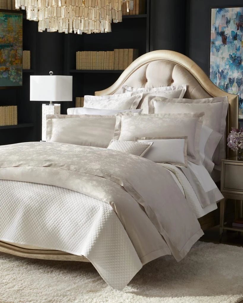 Ralph Lauren Organic Cotton Bethany Jacquard Euro Sham 2