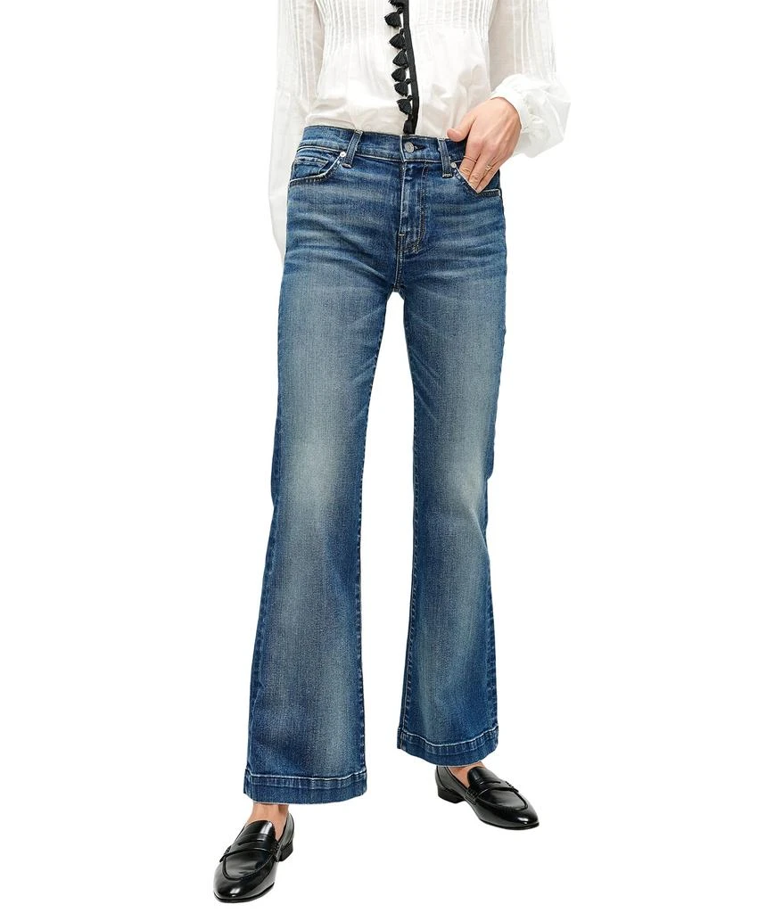 7 For All Mankind Tailorless Dojo in Distressed Authentic Light 1