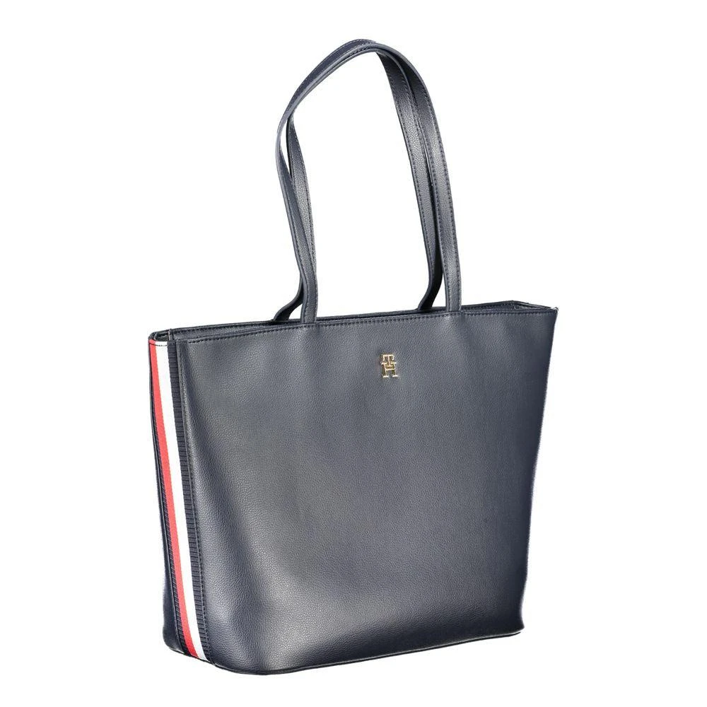 Tommy Hilfiger Tommy Hilfiger Blue Polyester Handbag 3