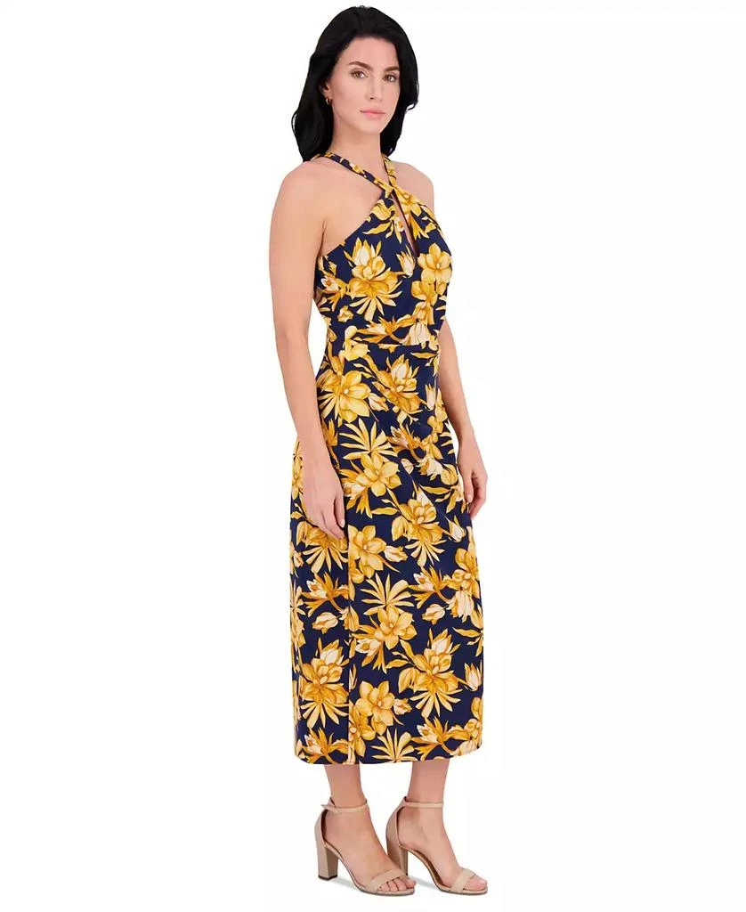 Siena Women's Printed Halter-Neck Sleeveless Maxi Dress 2
