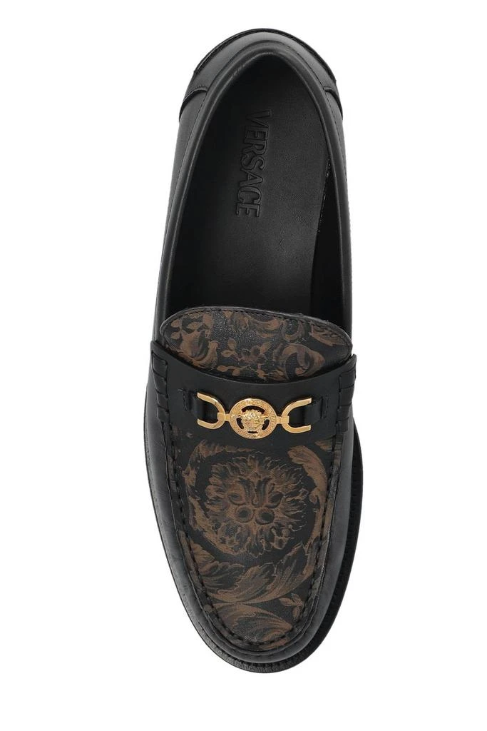 Versace Versace Pattern-Printed Loafers 4