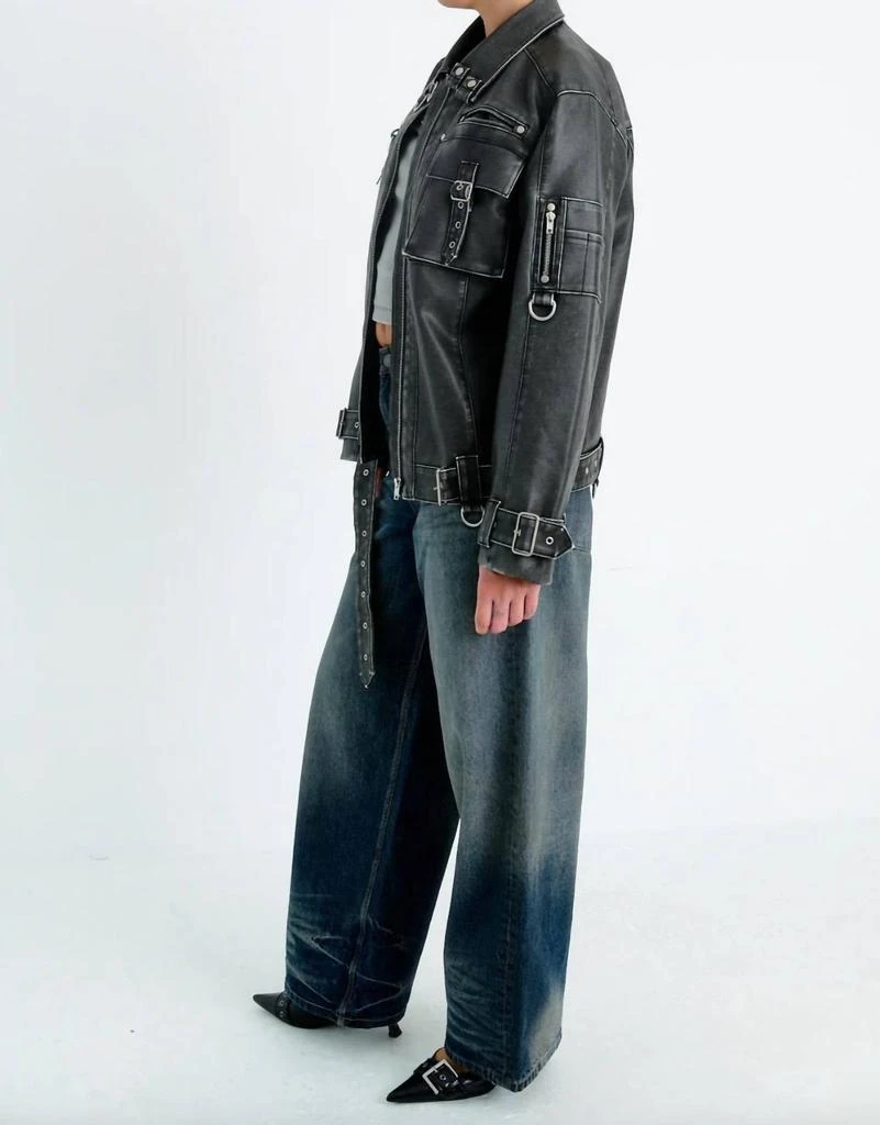 The Ragged Priest The Ragged Priest - Ace Faux Leather Jacket 2