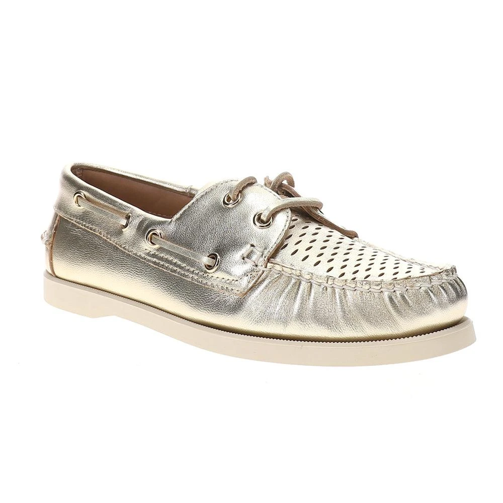 Steve Madden Sail Metallic Boat Shoes 2