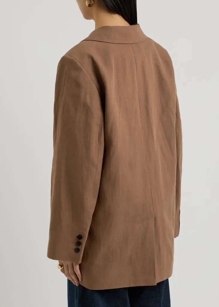 SKALL STUDIO Milan linen-blend blazer 3
