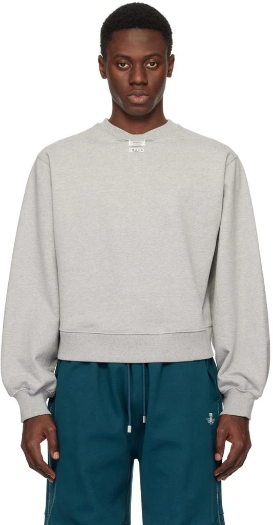 ADER error Gray Langle Sweatshirt 1