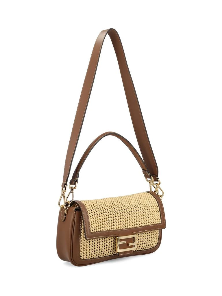 Fendi Fendi Logo Plaque Medium Baguette Bag 3