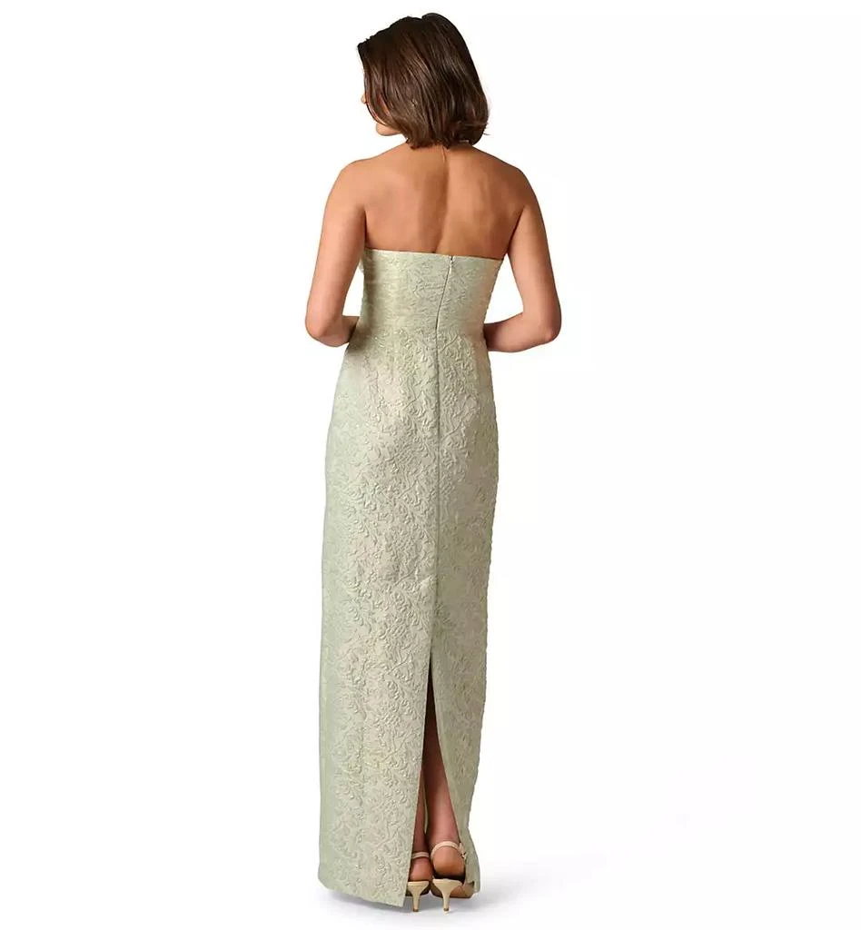 Adrianna Papell Women
s Strapless Glitter Ball Gown 3