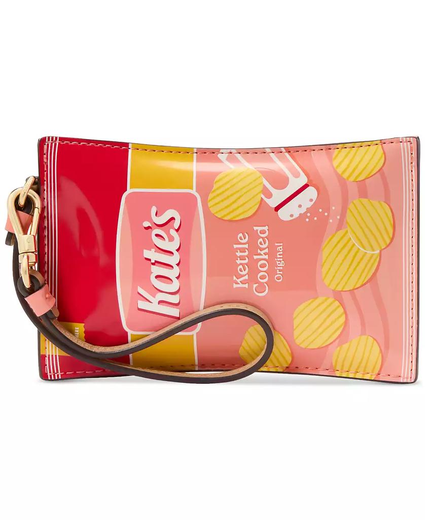 Kate Spade Snack Time Patent Card Case Wristlet