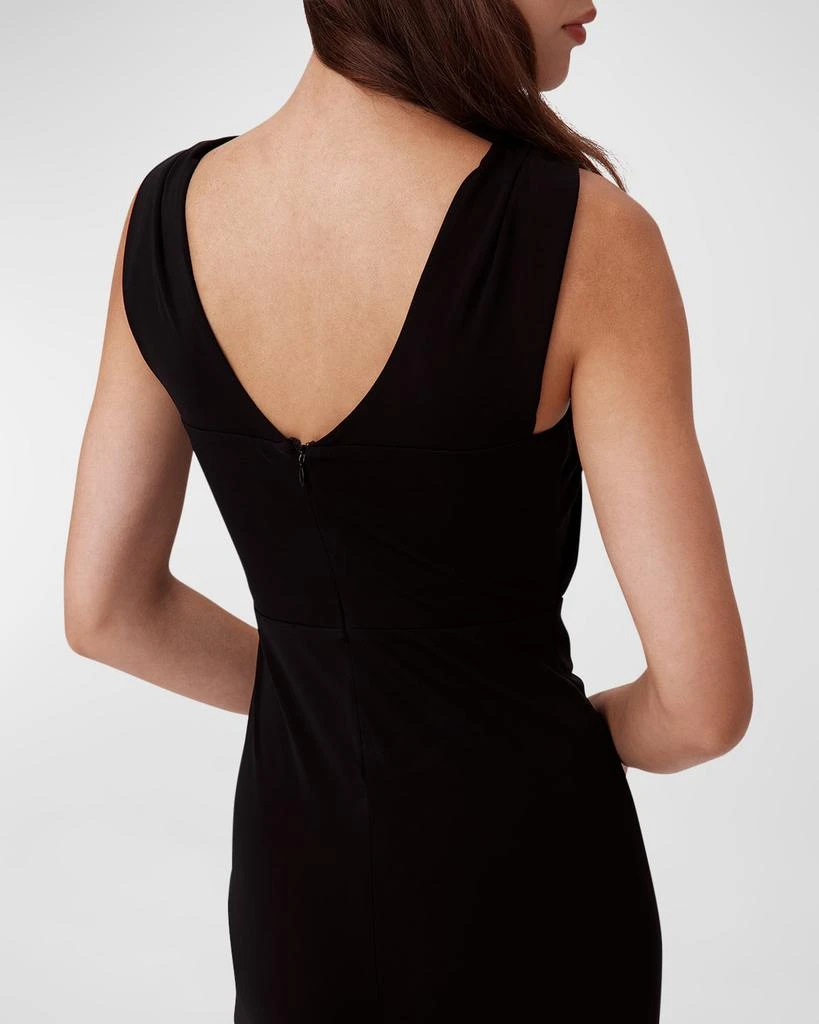 Diane von Furstenberg Neely Ruched Cutout Jersey Midi Dress 5