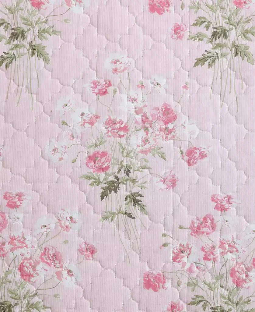 Laura Ashley Veronicas Bouquet Reversible 3 Piece Quilt Set 5