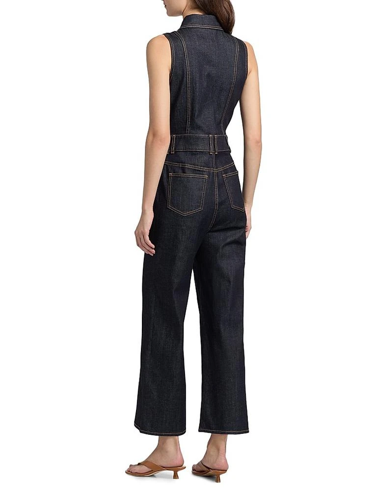 Ramy Brook Stephania Denim Sleeveless Jumpsuit 5