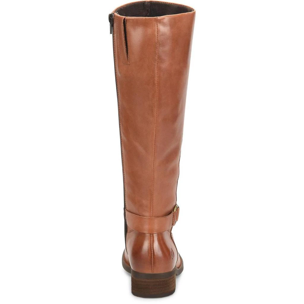 Born Saddler Womens Tall Leather Knee-High Boots 3