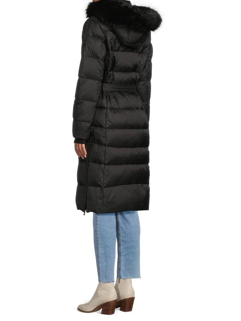 Michael Kors Missy Faux-Fur-Trim Puffer Down Coat 4