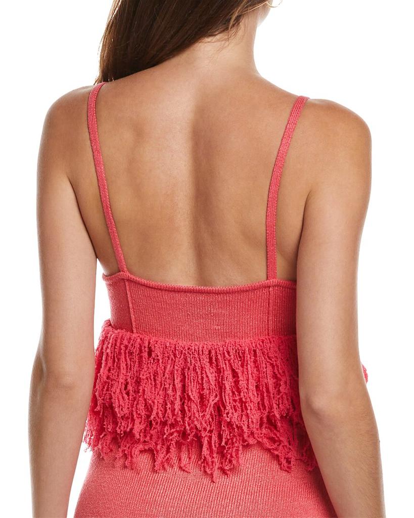 JoosTricot JoosTricot Fringe Linen-Blend Tank