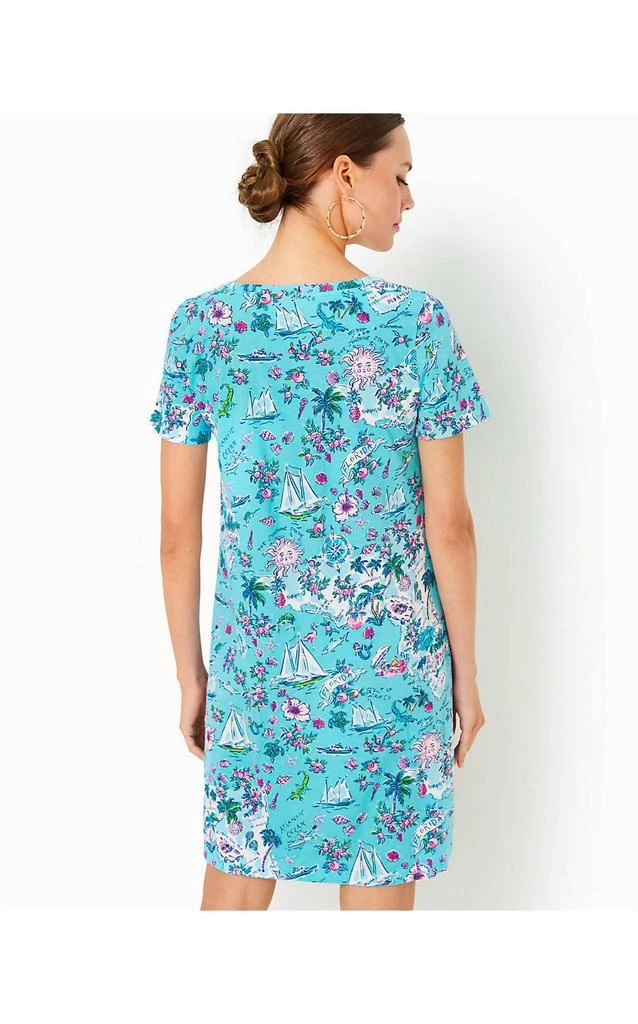 Lilly Pulitzer Cody T-Shirt Dress In Amalfi Blue 2