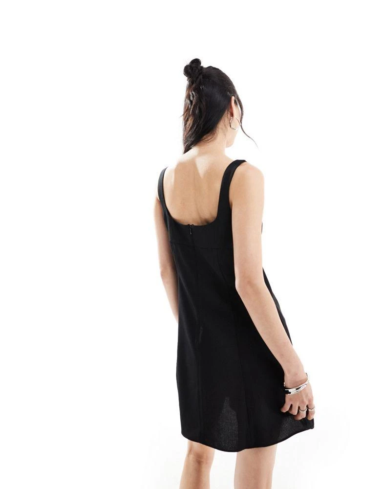 Shop ASOS DESIGN contrast cut out shift mini dress in black on Sale at  BeyondStyle  Get 70% Off ASOS DESIGN contrast cut out shift mini dress in  black with Limited-Time Flash
