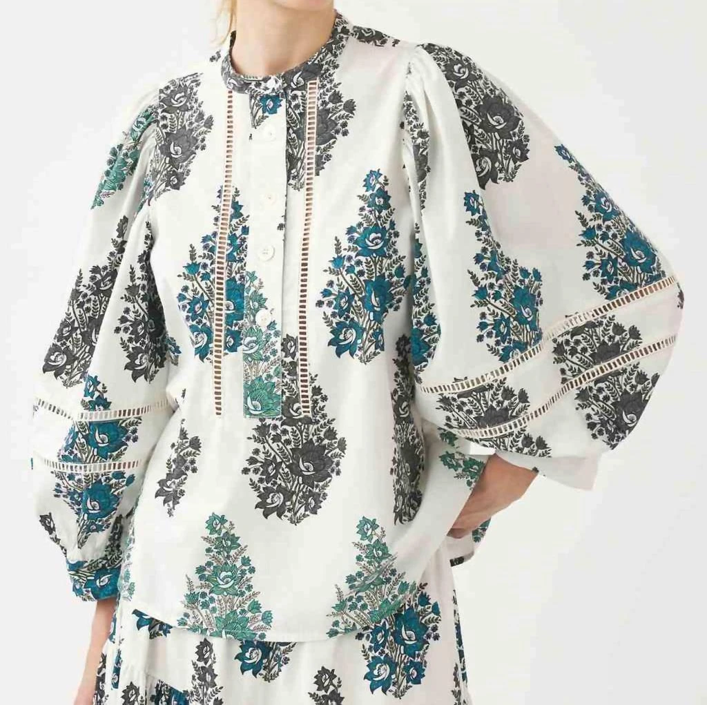 Antik Batik Antik Batik - Cotton Poplin Muguet Blouse 3