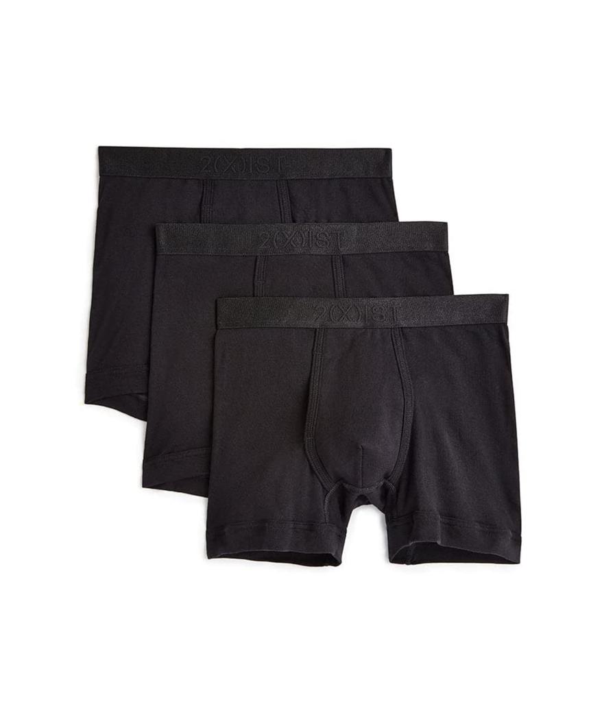 2(X)IST 3-Pack Pima Cotton Boxer Brief